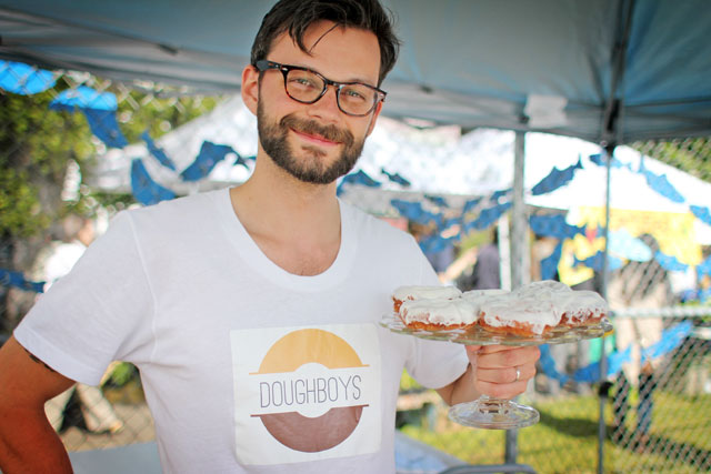 Noah Warder, Owner of Doughboys Donuts (photo by thelifenostalgic blog)