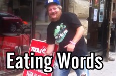 eating words BA Johnston