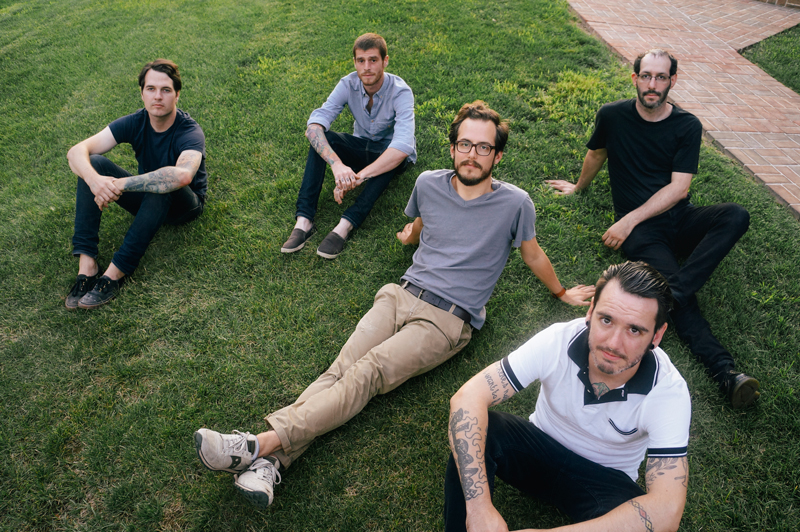 Carlin Brown (bottom right) with Restorations (photo: Mitchell Wojcik).