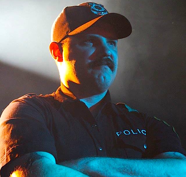 Officer Bradford (photo: Laura Donati)