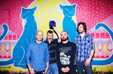 Jonathan Nunez (far left) and Torche (photo: Janette Valentine)