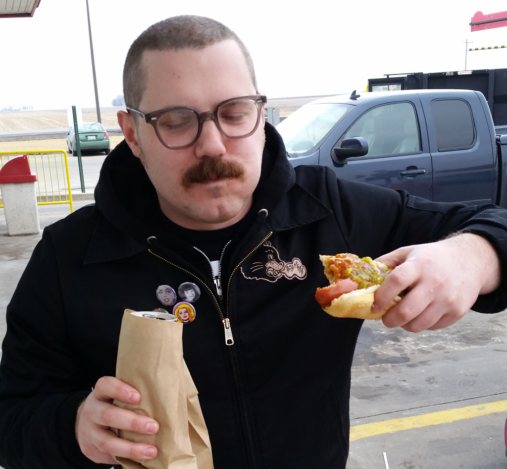 officer bradford cheese burg dog
