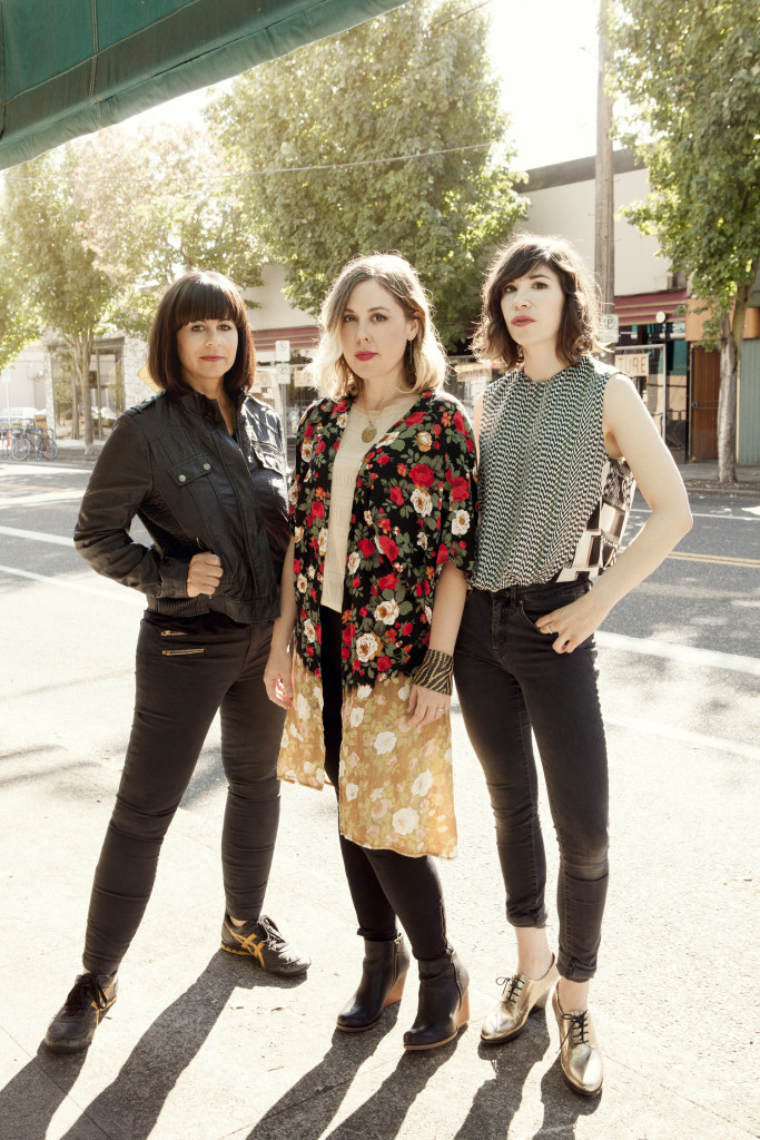 Sleater-Kinney (photo: Brigitte Sire)